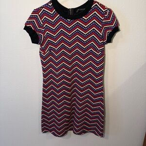 Zara Zig Zag Knit Dress